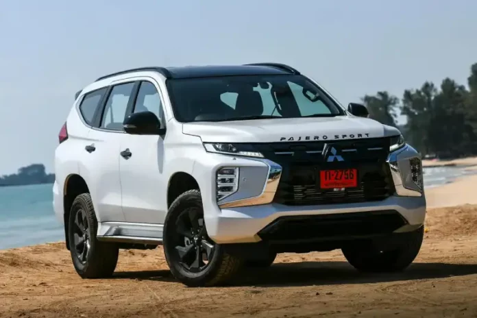 mitsubishi pajero facelift