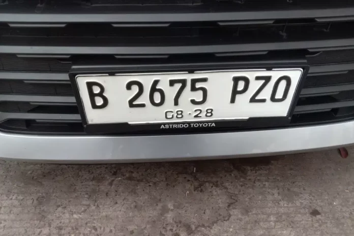 plat nomor seluruh indonesia