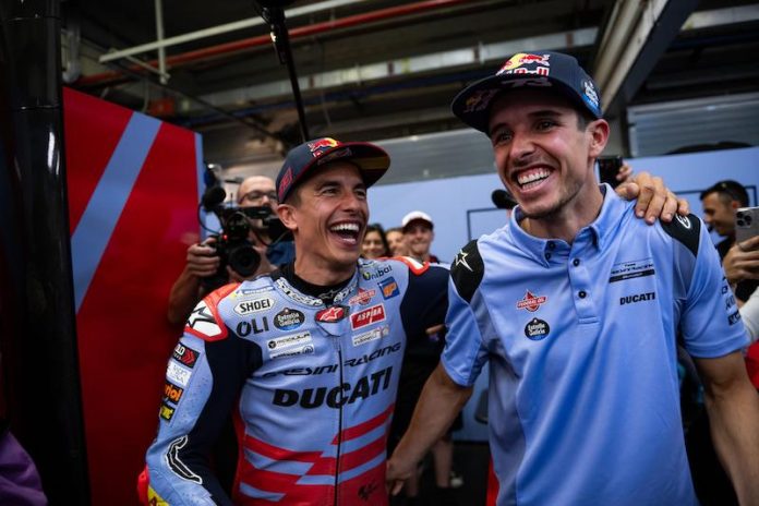 Duo Marquez Pembalap Tim Gresini Racing Federal Oil