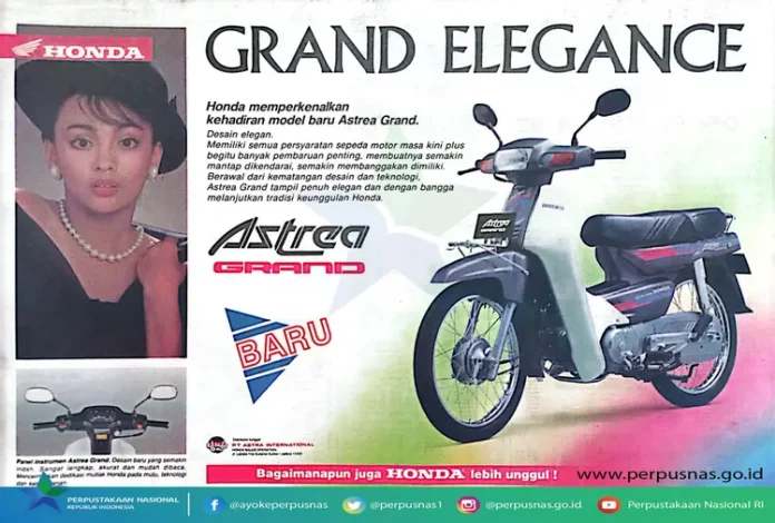 Harga Motor Honda Astrea Grand bekas