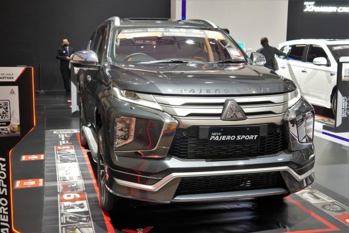 Jakarta,,Indonesia,,March,2022.,A,Mitsubishi,New,Pajero,Sport,Is Jakarta,,Indonesia,,March,2022.,A,Mitsubishi,New,Pajero,Sport,Is