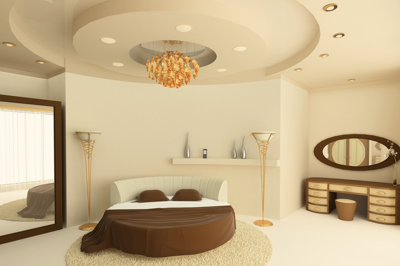 8 Inspirasi Plafon Kamar Tidur Mewah dan Elegan - OLX News