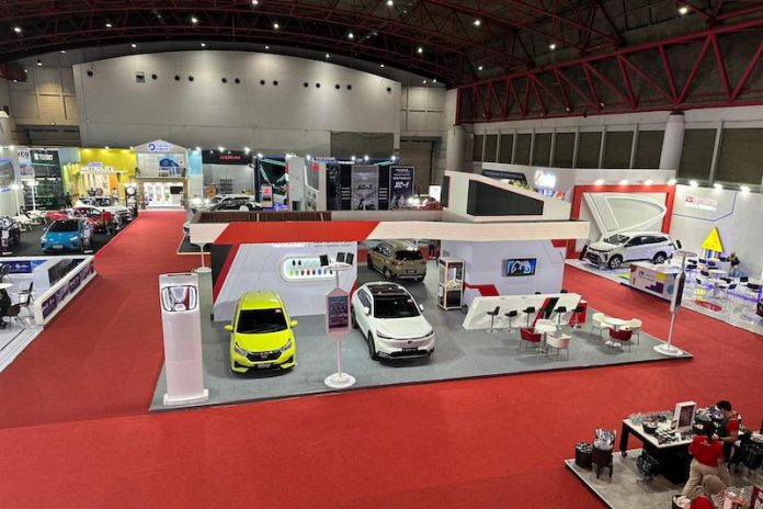 Booth Honda Jakarta Center di JFK 2024