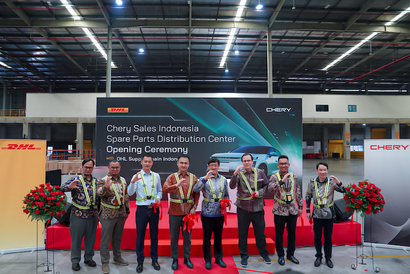 Kolaborasi Chery dan DHL