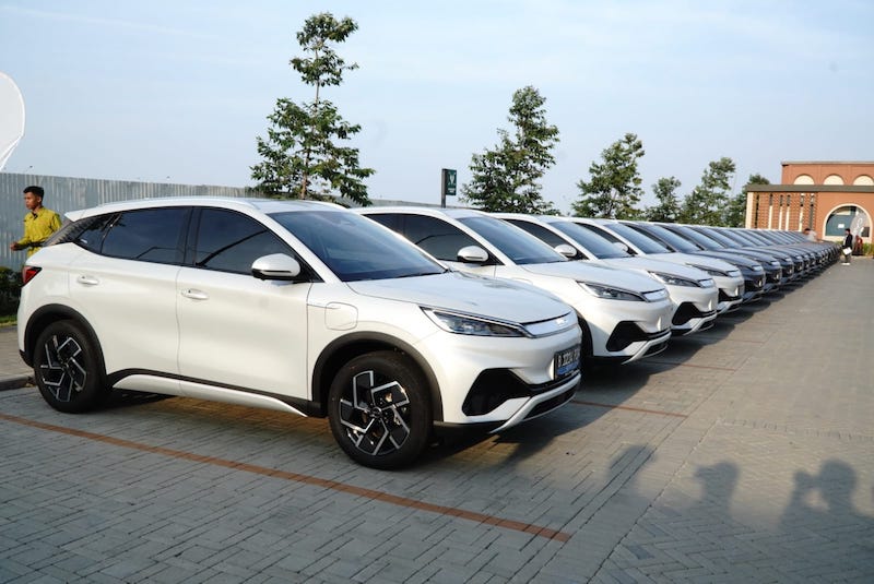 Serah Terima 1.000 Unit BYD