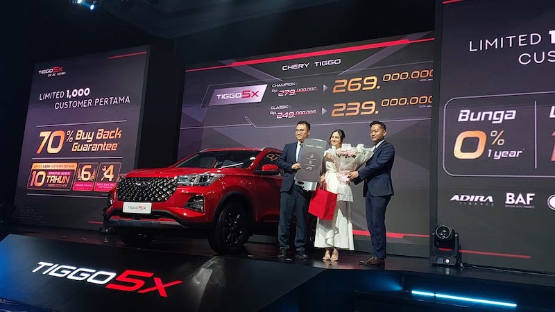 Syifa Hadju Konsumen Chery TIGGO 5X
