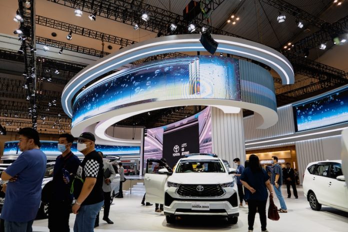 Booth Toyota di GIIAS