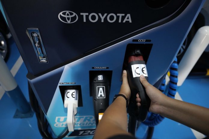 Fasilitas Charging Spot Toyota