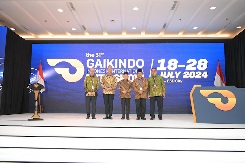 GIIAS 2024 Resmi Dibuka Wapres Ma'ruf Amin