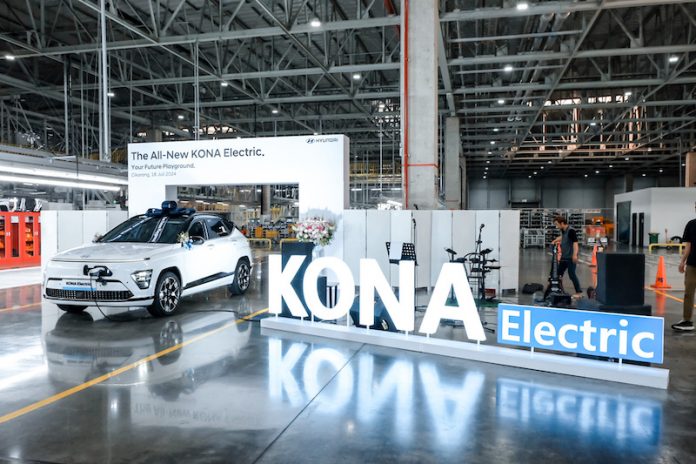 Pabrik Hyundai Mulai Produksi All New KONA Electric