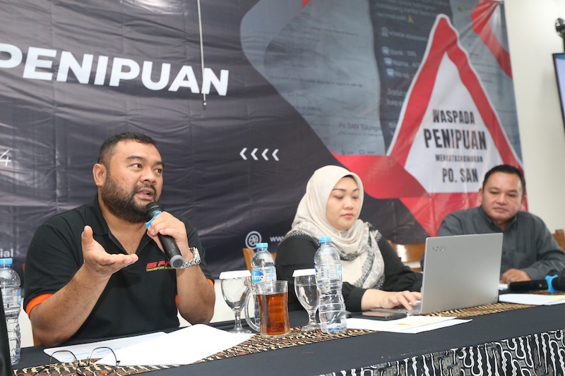 Tiket Bus Palsu PO SAN