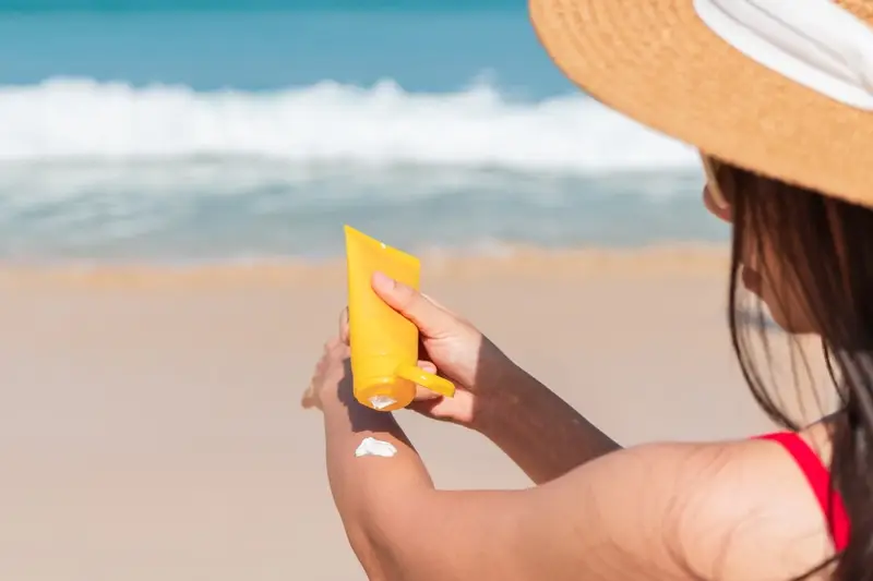 Produk Sunscreen untuk kulit kering