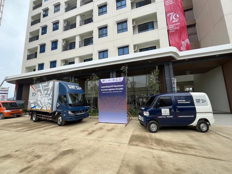 Pos Indonesia dan Mitsubishi