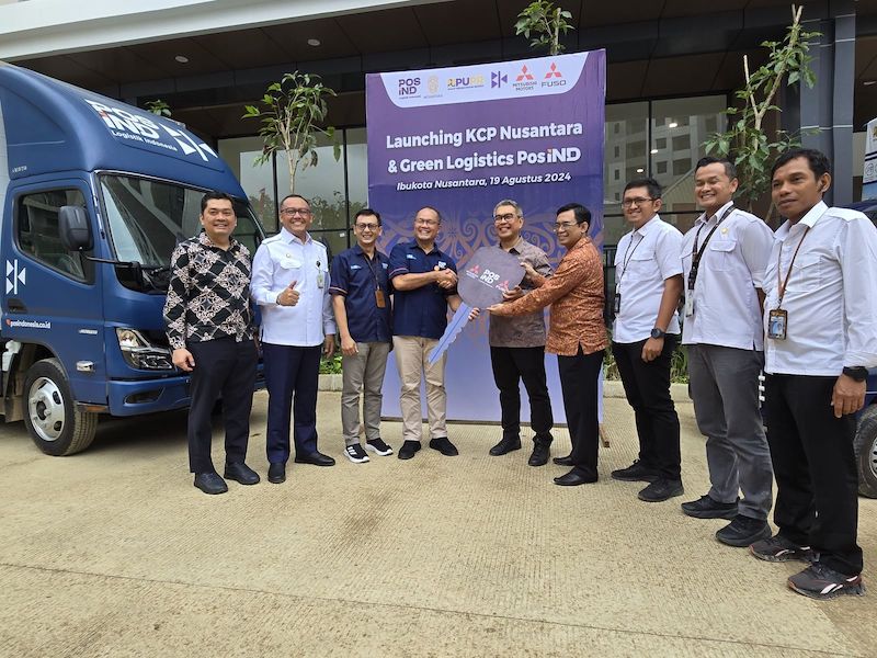 Pos Indonesia dan Mitsubishi