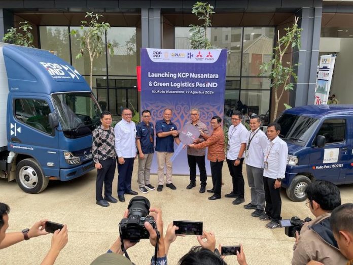 Pos Indonesia dan Mitsubishi