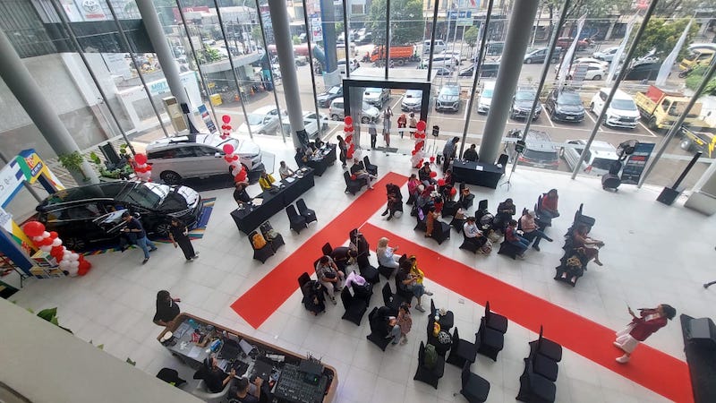 Kemeriahan di Showroom Event BYD Haka Auto Cibubur