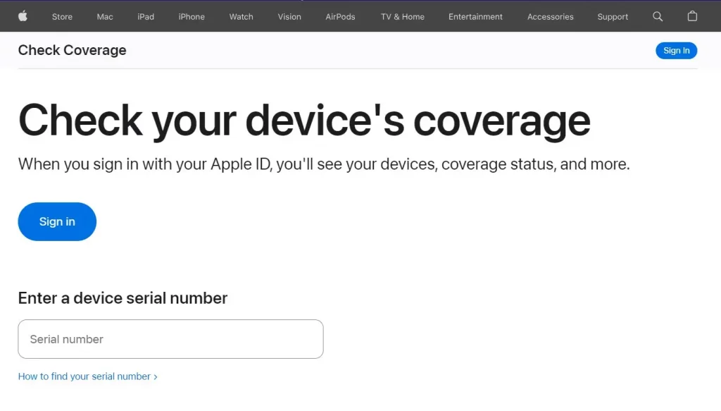 Cara Cek Garansi iPhone Online
