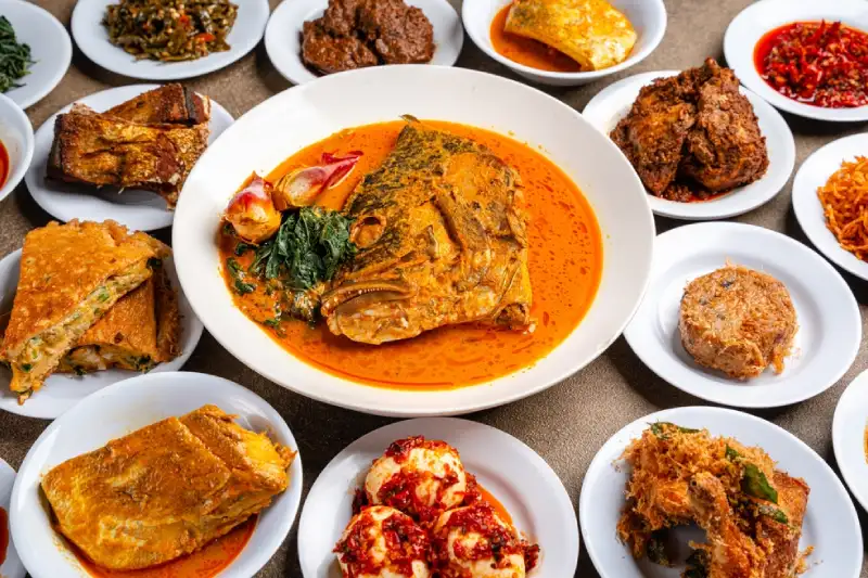 kalori nasi padang