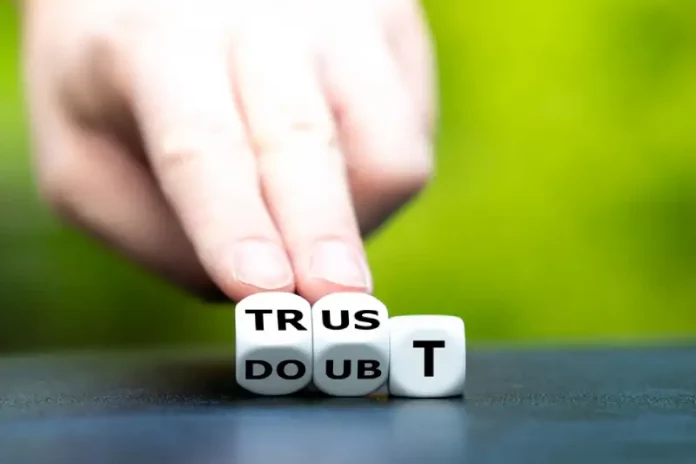 trust issue adalah