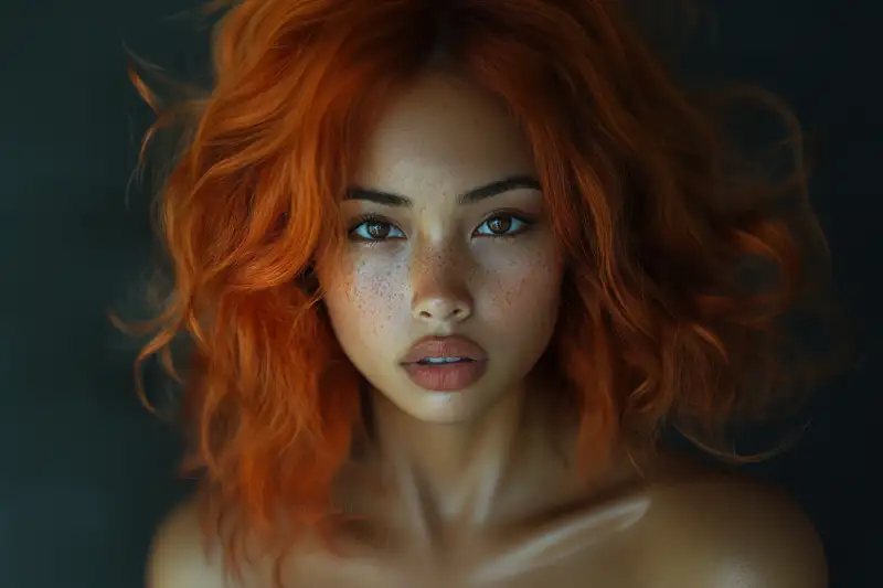 warna rambut yang cocok untuk kulit sawo matang
