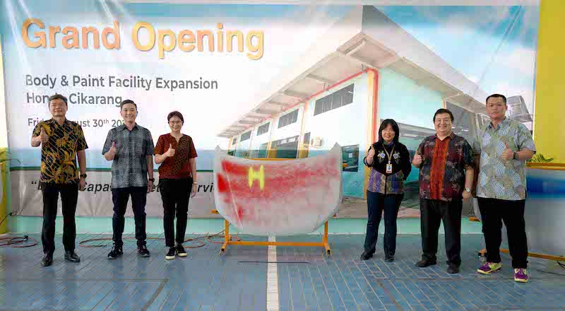 Peresmian Fasilitas Bengkel Bodi dan Cat Dealer Honda Cikarang