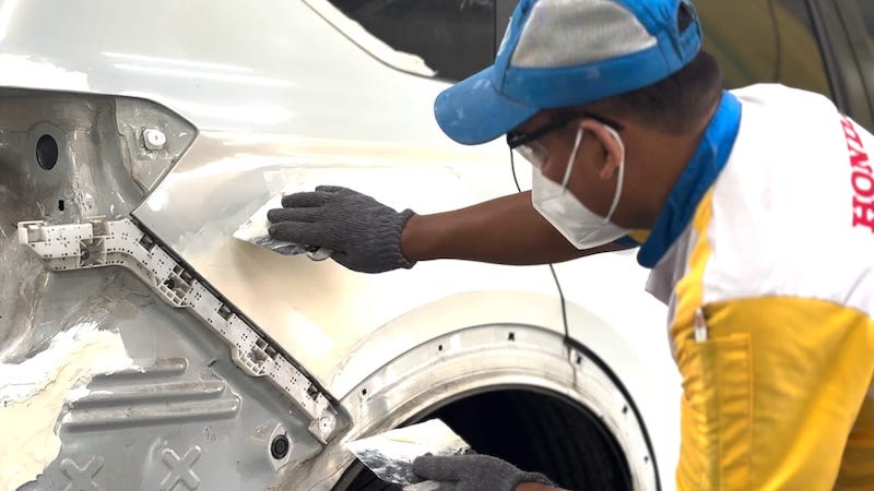 Peresmian Fasilitas Bengkel Bodi dan Cat Dealer Honda Cikarang
