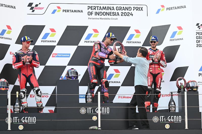 Dihadiri Presiden Jokowi, Pertamina Grand Prix of Indonesia 2024 Berjalan Sukses