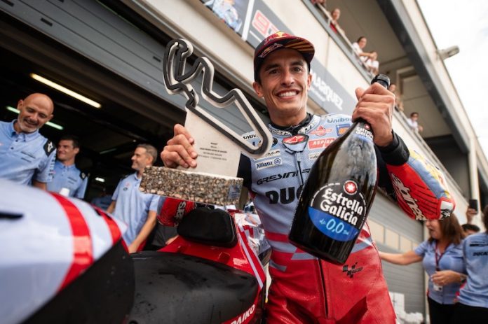 Marc Marquez di Aragon