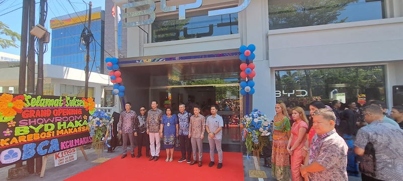 Peresmian 3 Dealer Baru BYD Haka Auto