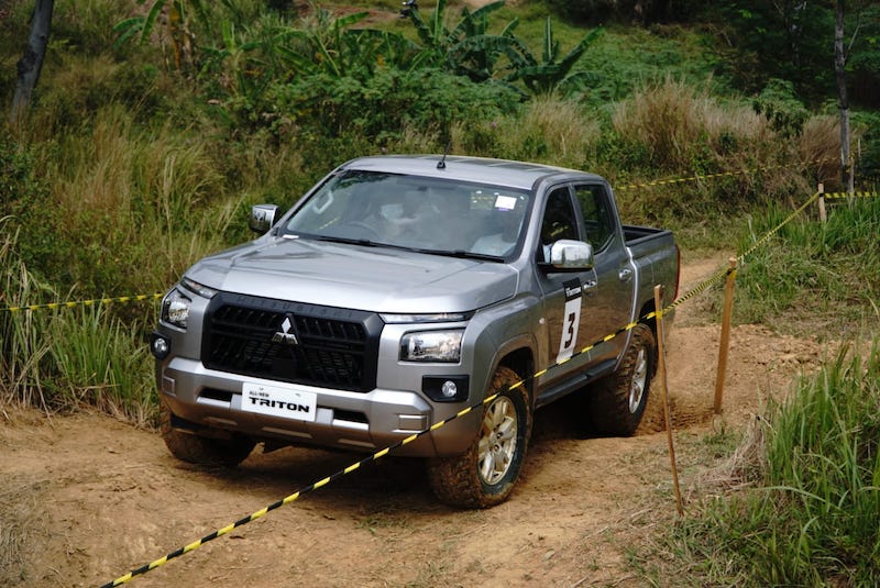 Test Drive Mitsubishi All New Triton