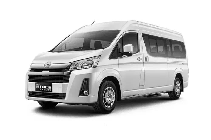 mobil hiace muat berapa orang