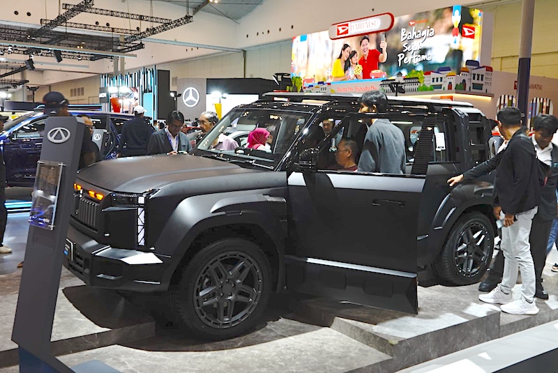 Chery J6 jadi dola di pameran GJAW 2024