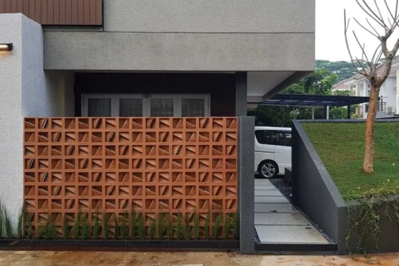 Pagar tembok minimalis tanpa besi (1)