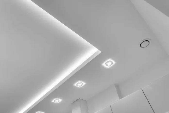 Plafon minimalis terbaru ruang tamu