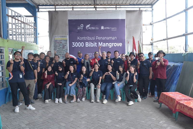 Sinergi Grup Astra Tanam 3.000 Mangrove di Semarang