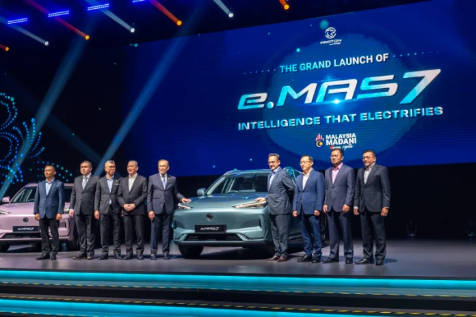 Mobil Listrik Pertama Malaysia, Proton e.MAS7 Resmi Meluncur Proton e.MAS7