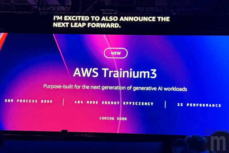AWS Umumkan Chip Generative AI Trainium3, Tersedia Mulai Tahun Depan ...