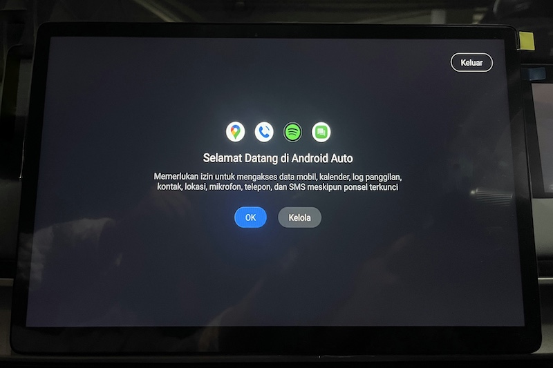 Android Auto AION Y Plus