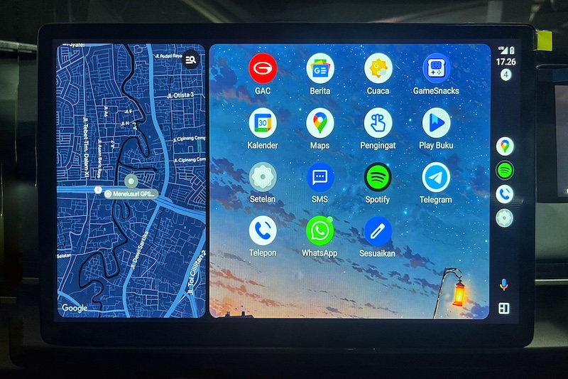 Android Auto AION Y Plus