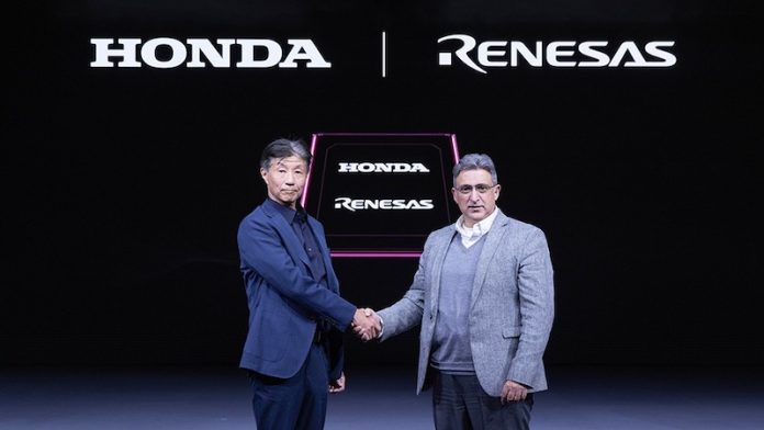 Kolaborasi Honda dan Renesas