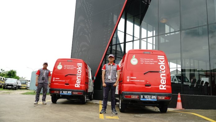 Mitsubishi L100 EV Jadi Mobil Operasional Rentokil