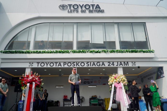 15 Toyota Posko Siaga Mudik Lebaran 2025