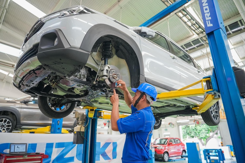 Seragam Kerja Baru Teknisi Suzuki