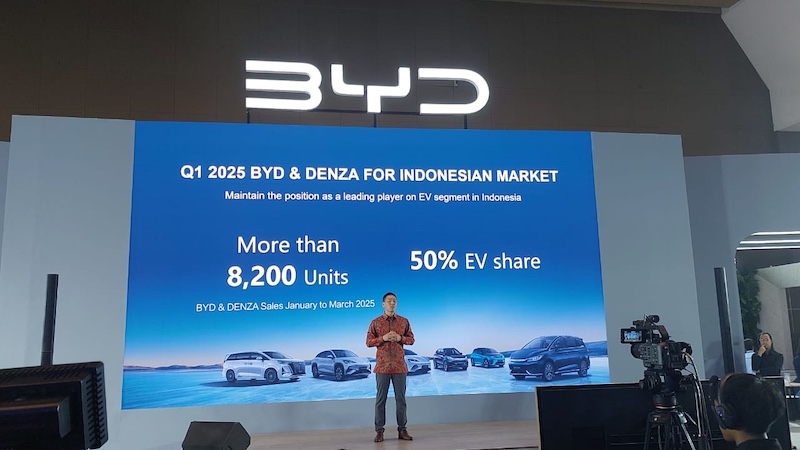 BYD dan DENZA hadir di PEVS 2025