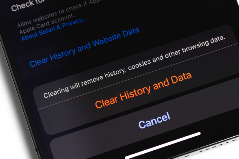 cara menghapus cache di iphone