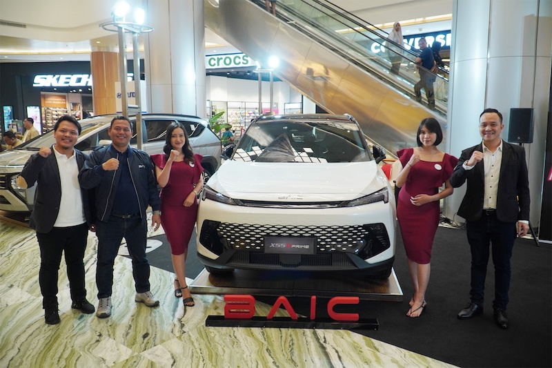 BAIC X55 Meluncur di Semarang