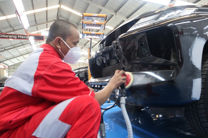 Mitsubishi Bodi & Cat Surabaya