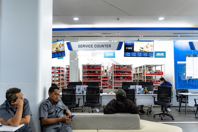 Servis Motor Yamaha di Bengkel Resmi