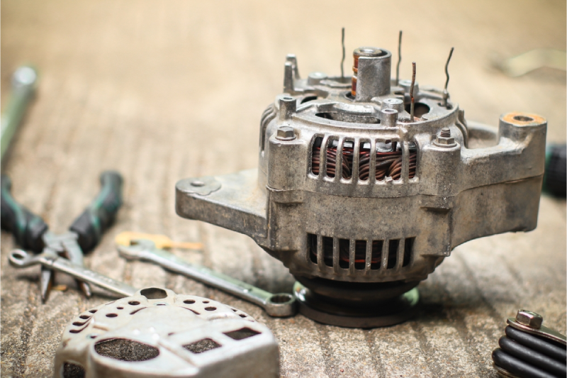 alternator mobil rusak