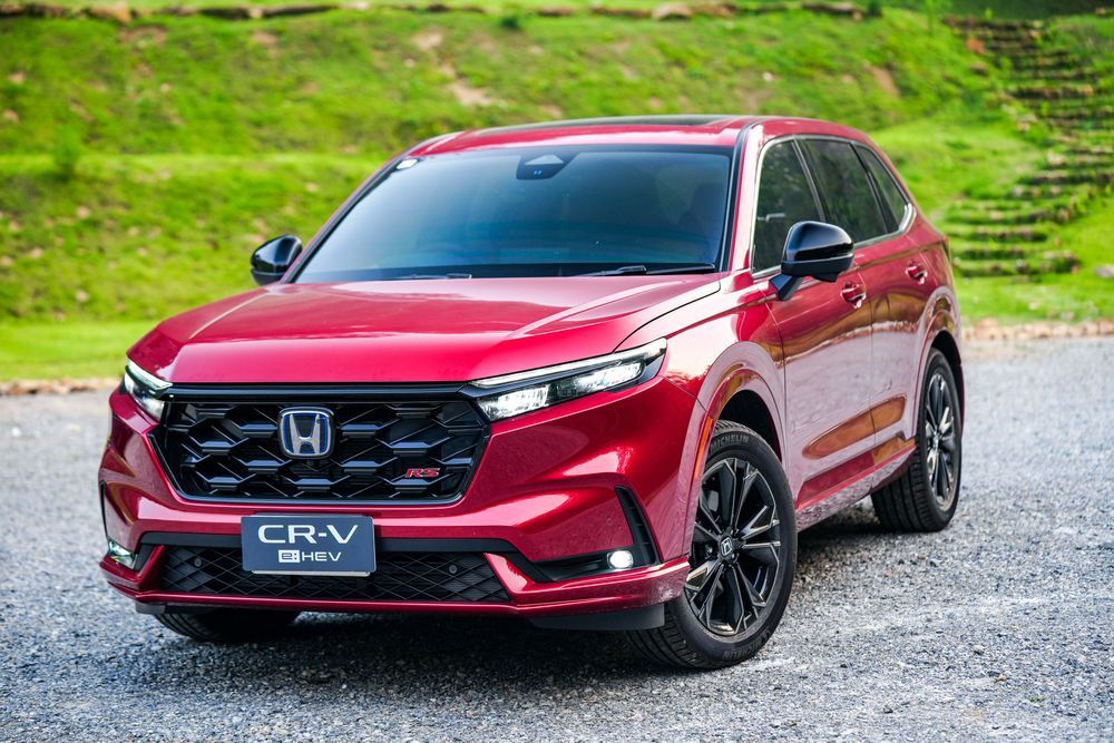 Tampilan mobil Honda CRV 2024